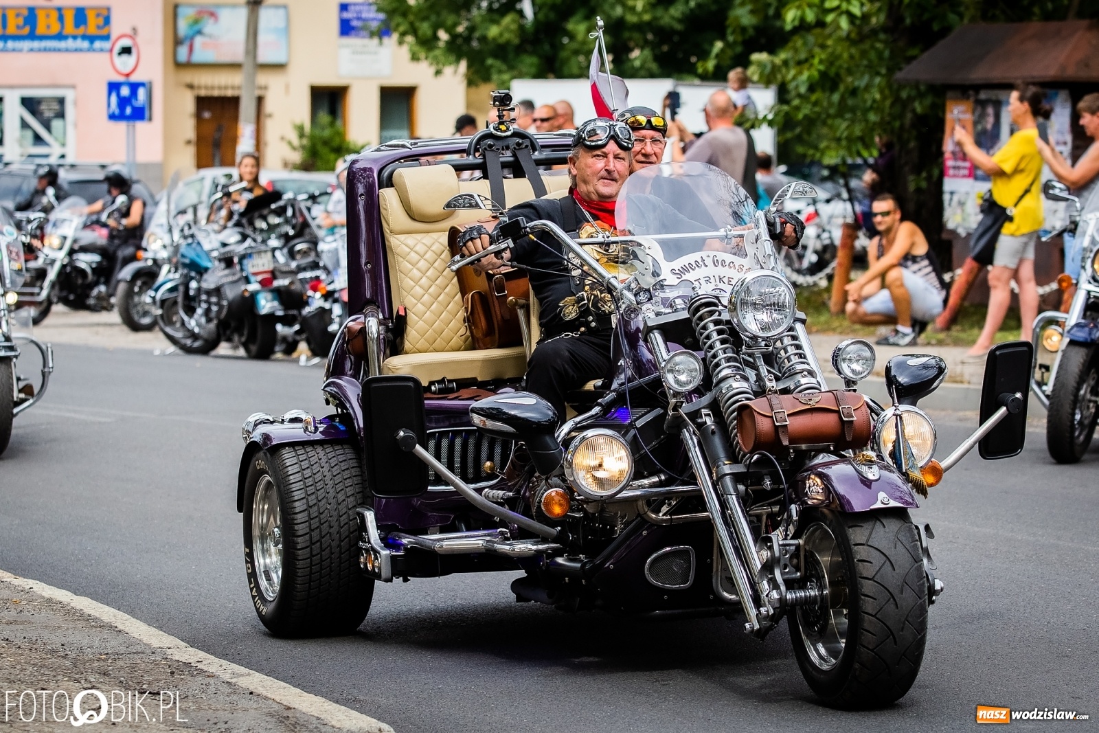 Zdjęcie w galerii na portalu naszwodzislaw.com: Lśniące maszyny na Zlocie Motocyklowym Hanysy 2019 [FOTO i WIDEO] wiadomości z regionu