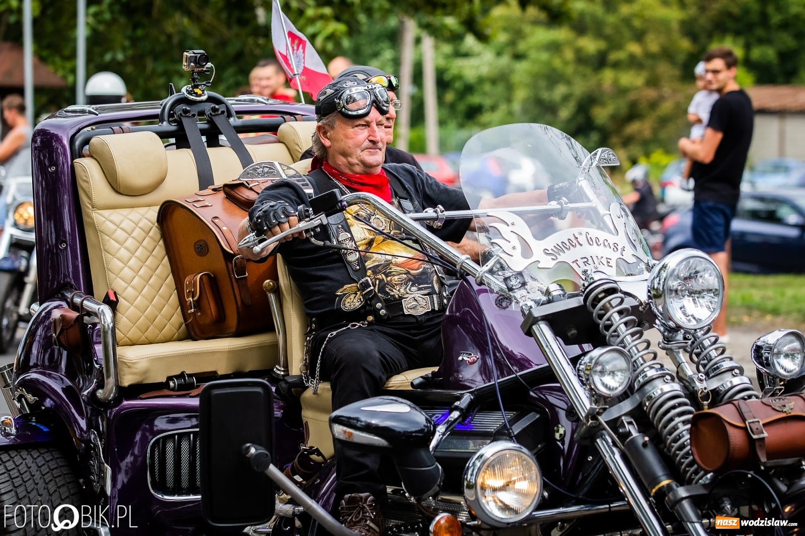 Zdjęcie w galerii na portalu naszwodzislaw.com: Lśniące maszyny na Zlocie Motocyklowym Hanysy 2019 [FOTO i WIDEO] wiadomości z regionu