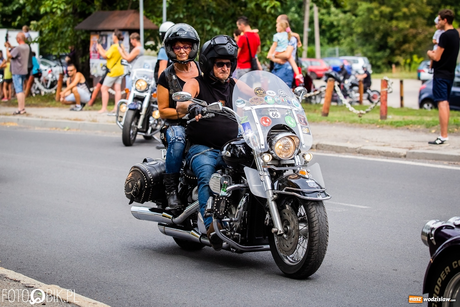 Zdjęcie w galerii na portalu naszwodzislaw.com: Lśniące maszyny na Zlocie Motocyklowym Hanysy 2019 [FOTO i WIDEO] wiadomości z regionu