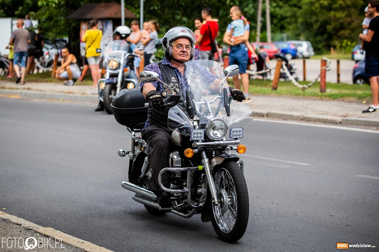 Zdjęcie w galerii na portalu naszwodzislaw.com: Lśniące maszyny na Zlocie Motocyklowym Hanysy 2019 [FOTO i WIDEO] wiadomości z regionu