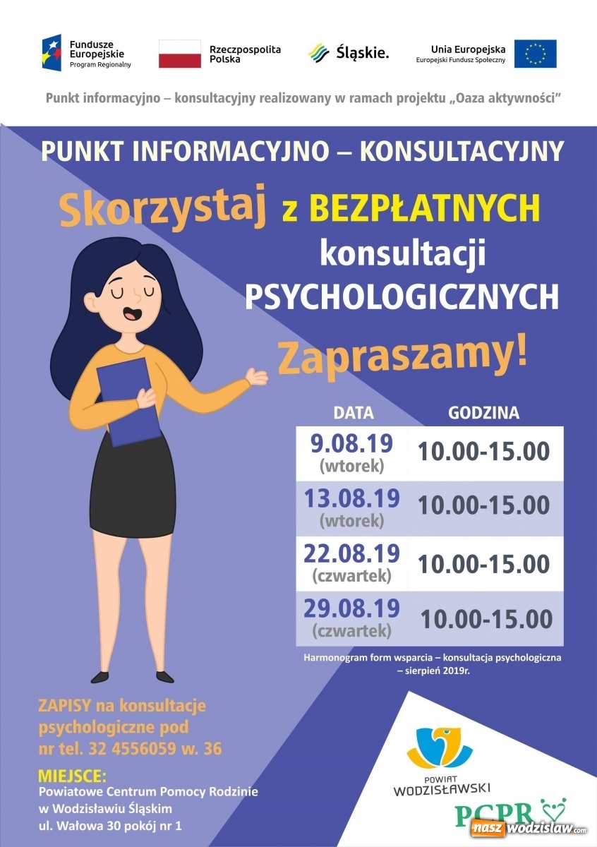 Zdjęcie w galerii na portalu naszwodzislaw.com: Szukasz pomocy psychologa? Skorzystaj ze wsparcia PCPR wiadomości z regionu