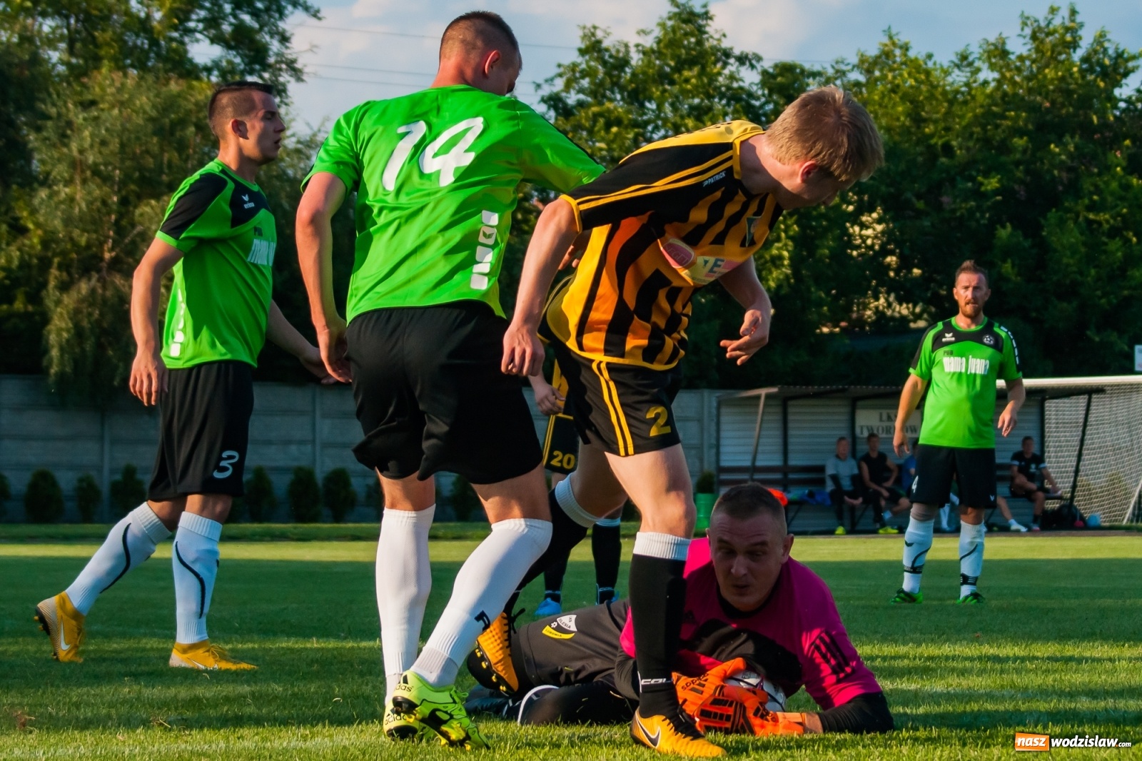 Zdjęcie w galerii na portalu naszwodzislaw.com: Puchar Polski. LKS Tworków z awansem, Lubomia za burtą [FOTO] wiadomości z regionu