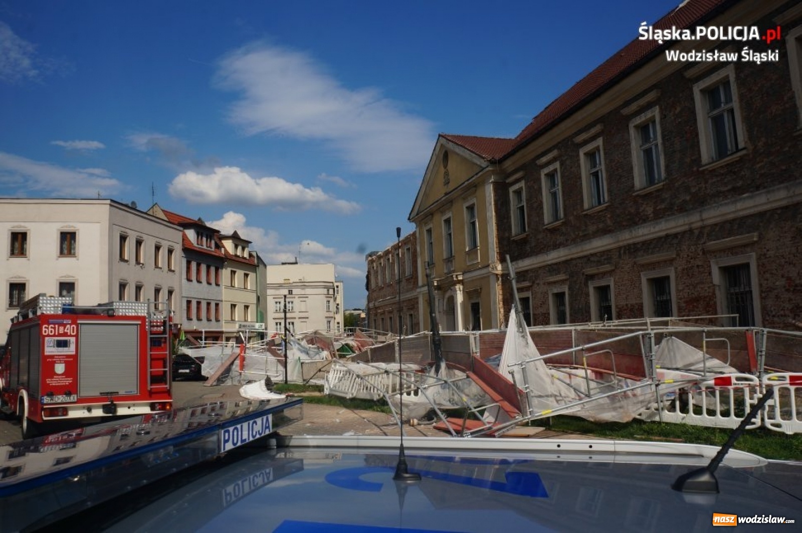 Zdjęcie w galerii na portalu naszwodzislaw.com: Policja wyjaśnia przyczyny katastrofy budowlanej [FOTO] wiadomości z regionu