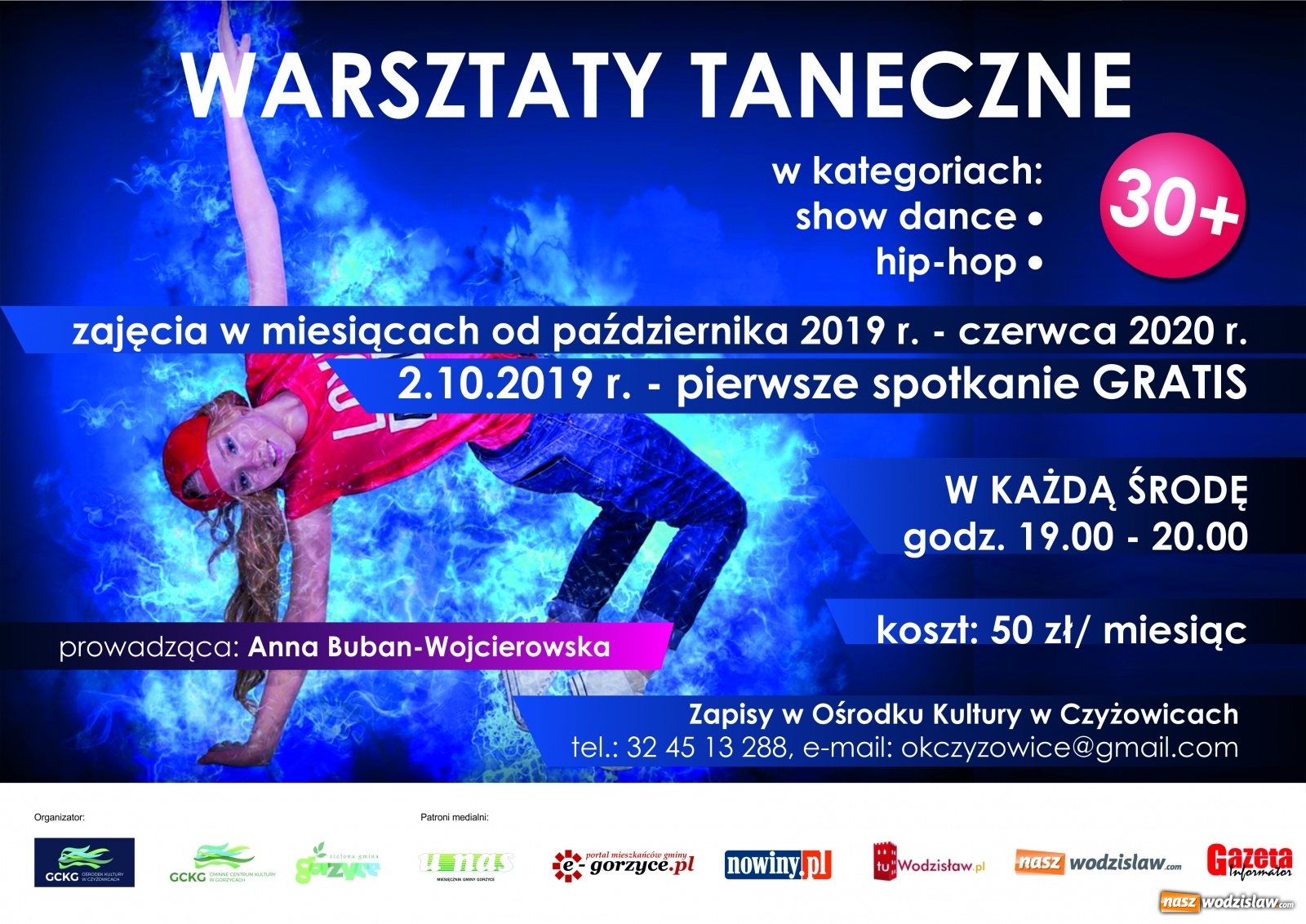 Zdjęcie w galerii na portalu naszwodzislaw.com: Warsztaty taneczne dla dzieci i dorosłych od 2 października wiadomości z regionu