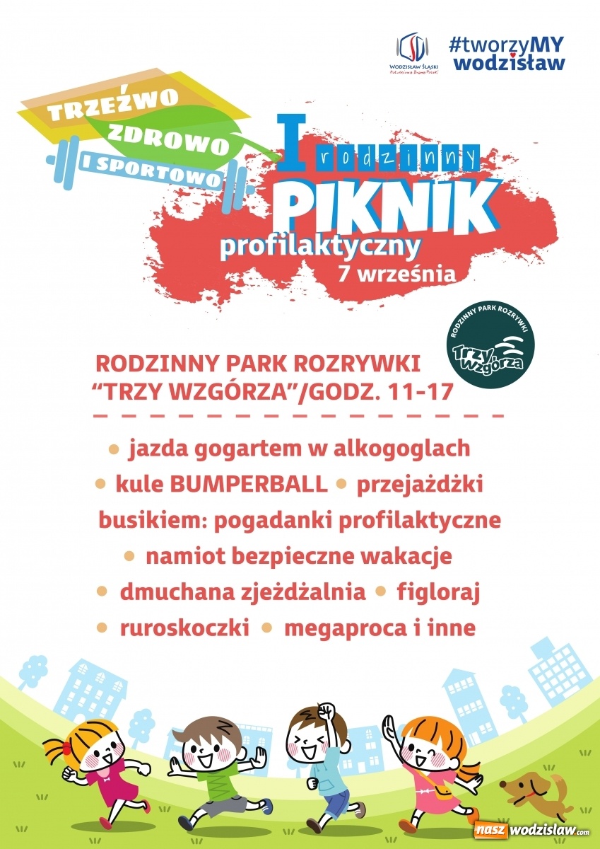 Zdjęcie w galerii na portalu naszwodzislaw.com: Piknik Profilaktyczny Trzeźwo, zdrowo i sportowo na Trzech Wzgórzach wiadomości z regionu