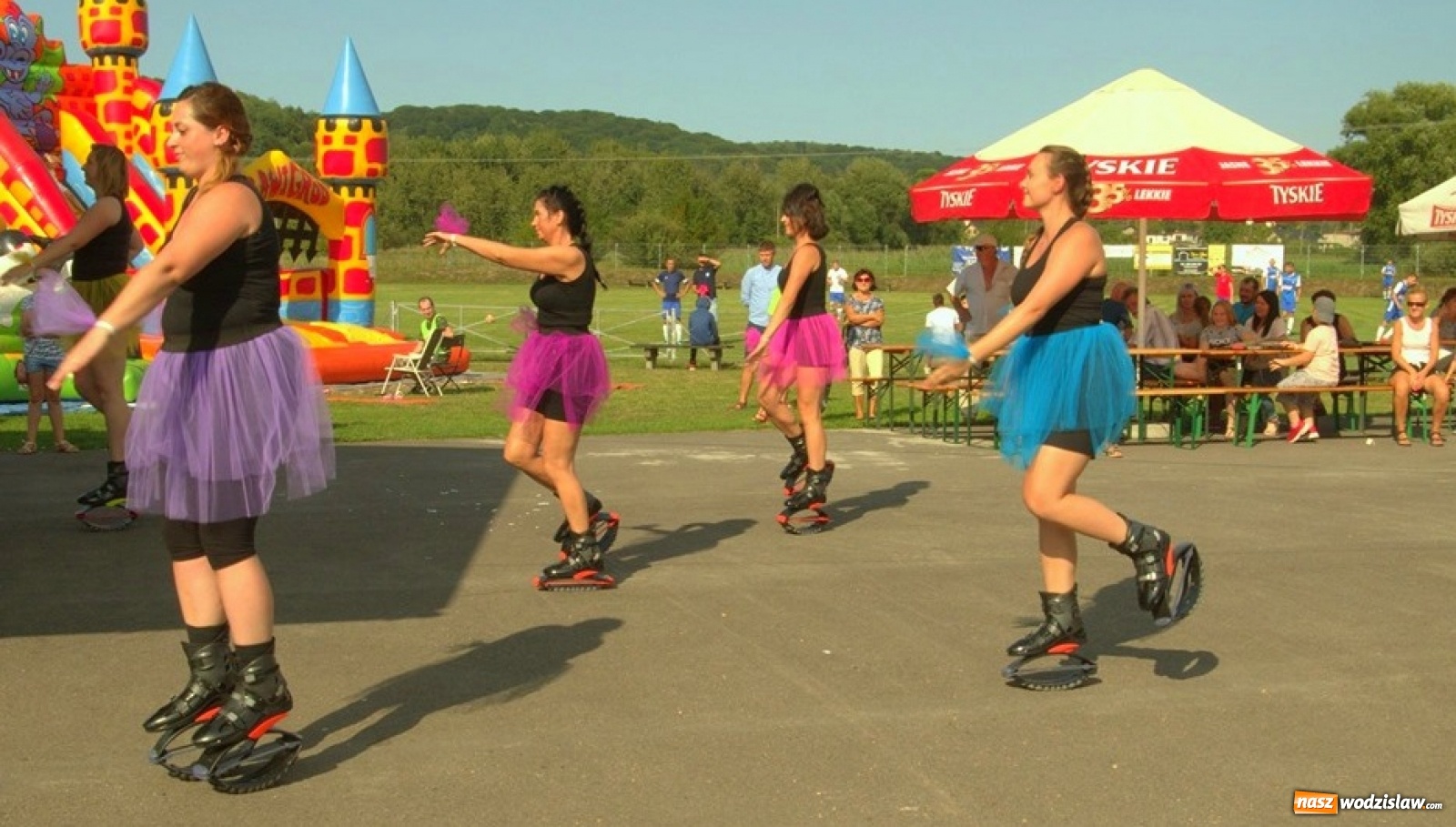 Zdjęcie w galerii na portalu naszwodzislaw.com: W gminie Gorzyce otwarto trzy nowe siłownie plenerowe [FOTO] wiadomości z regionu