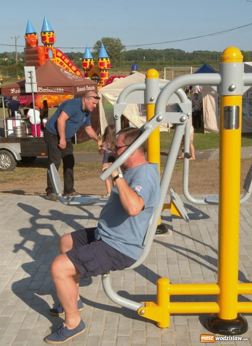 Zdjęcie w galerii na portalu naszwodzislaw.com: W gminie Gorzyce otwarto trzy nowe siłownie plenerowe [FOTO] wiadomości z regionu
