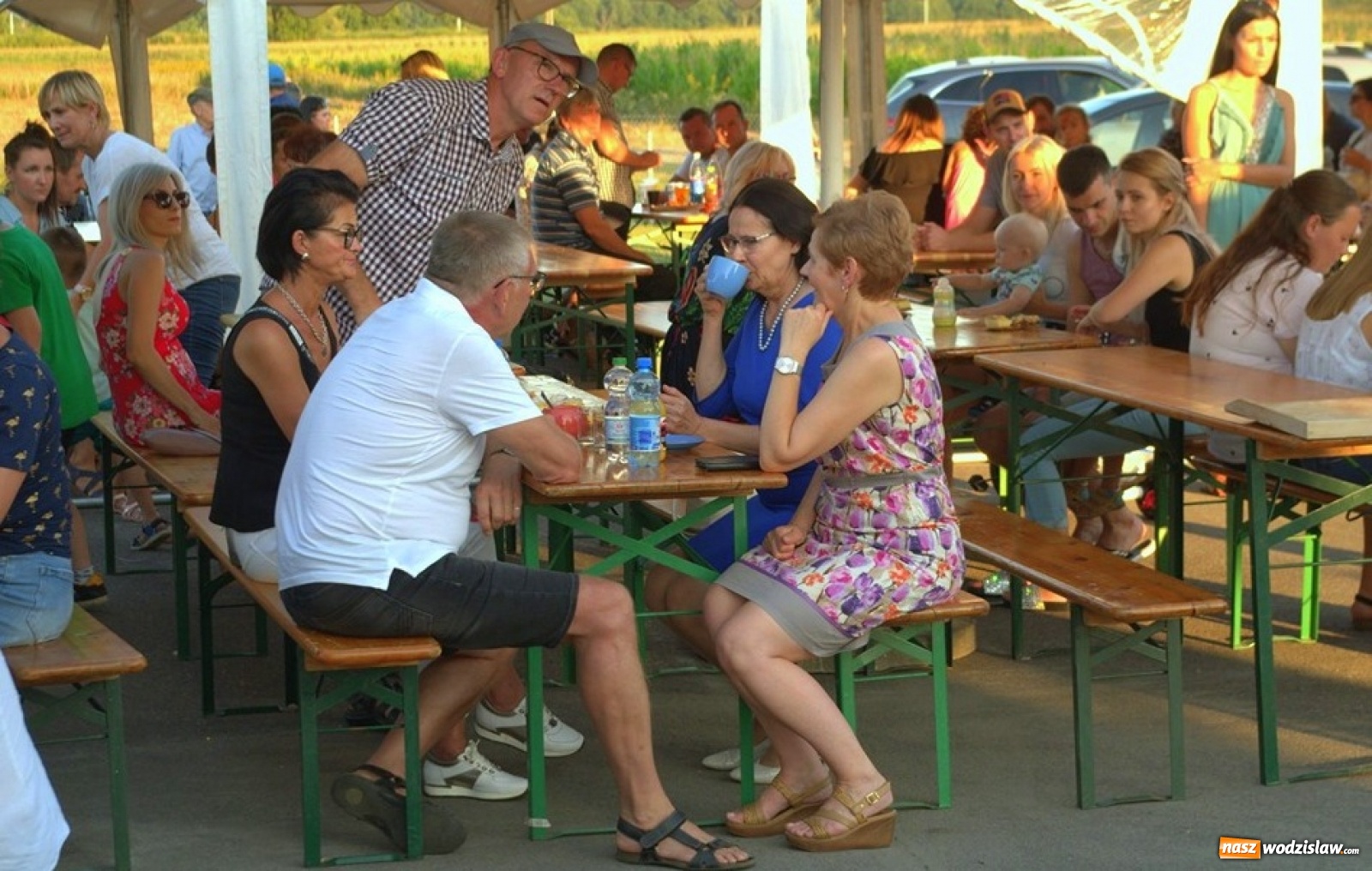 Zdjęcie w galerii na portalu naszwodzislaw.com: W gminie Gorzyce otwarto trzy nowe siłownie plenerowe [FOTO] wiadomości z regionu