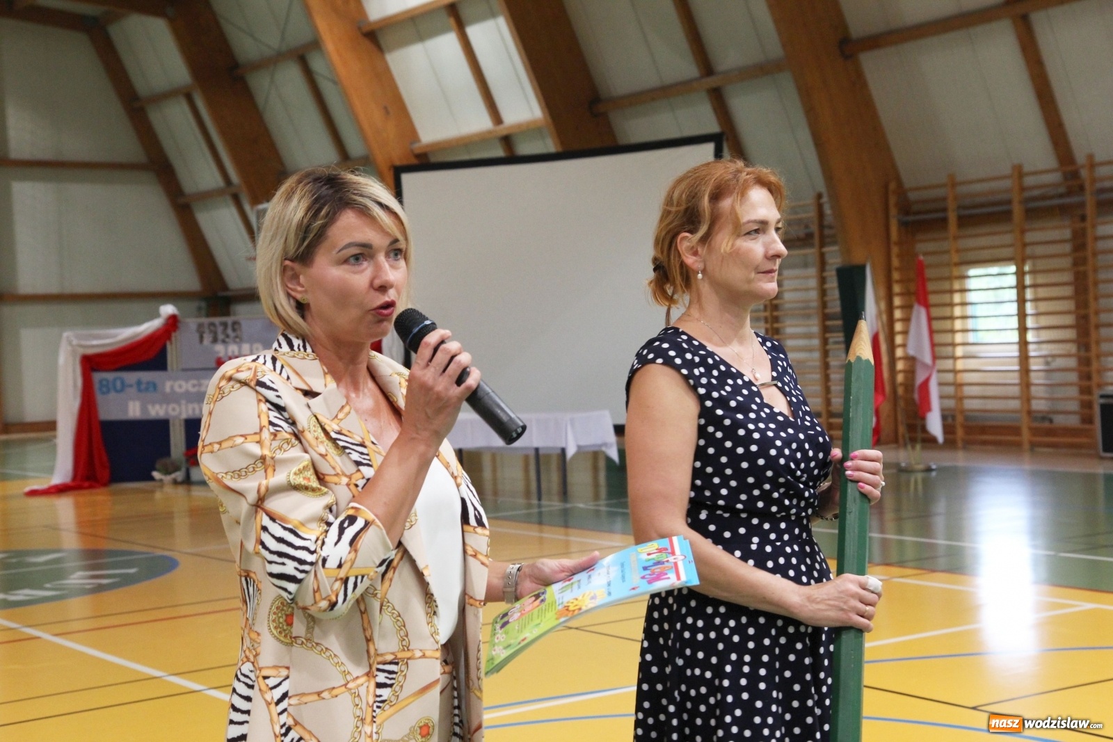 Zdjęcie w galerii na portalu naszwodzislaw.com: Uroczyste rozpoczęcie roku szkolnego w Szkole Podstawowej w Lubomi wiadomości z regionu