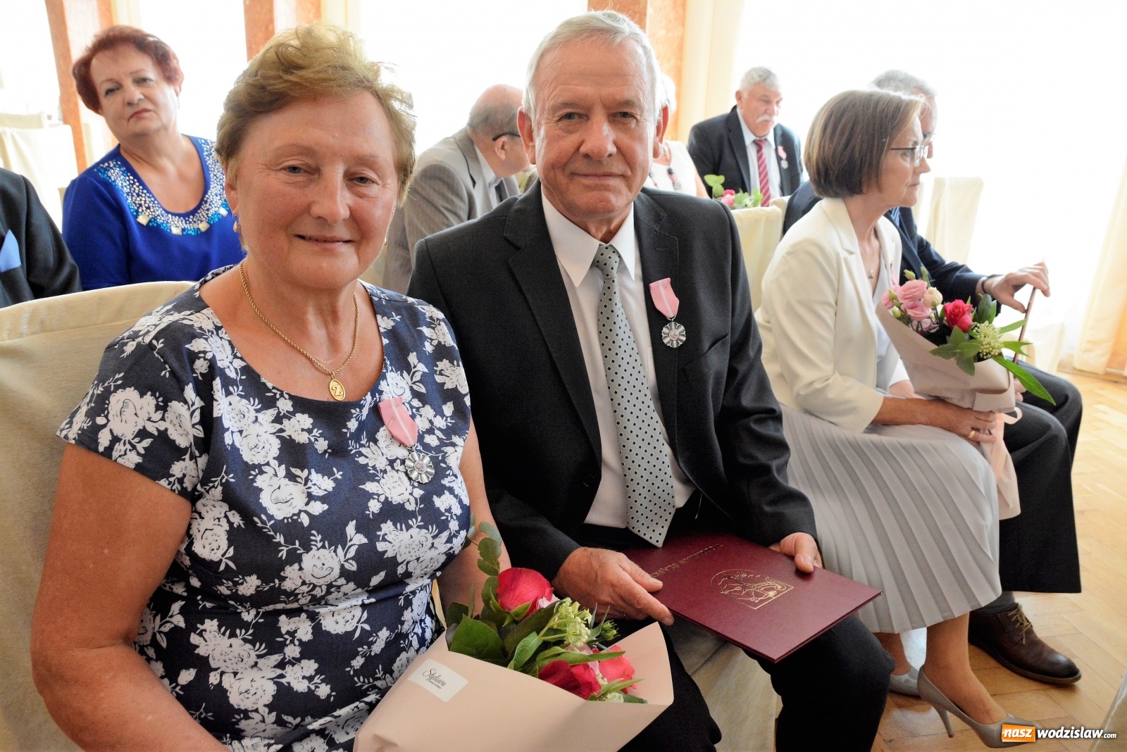 Zdjęcie w galerii na portalu naszwodzislaw.com: Wspólne życie budują od lat. Złote gody w Wodzisławiu Śląskim wiadomości z regionu