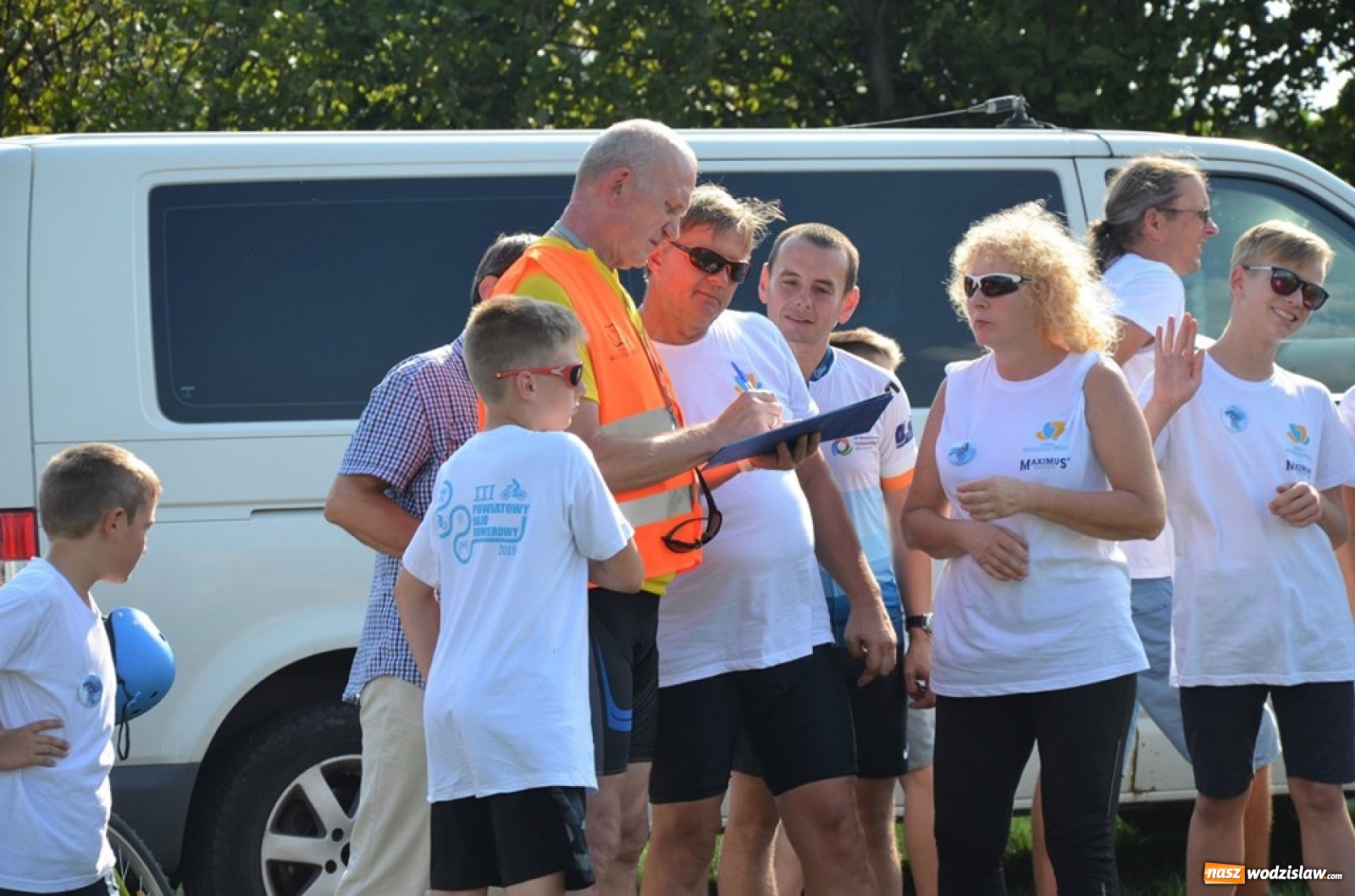 Zdjęcie w galerii na portalu naszwodzislaw.com: XXI Powiatowy Rajd Rowerowy na zakończenie wakacji [FOTO] wiadomości z regionu
