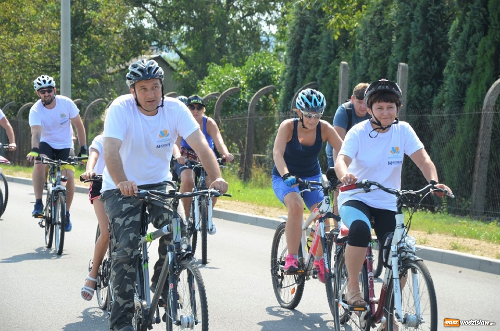 Zdjęcie w galerii na portalu naszwodzislaw.com: XXI Powiatowy Rajd Rowerowy na zakończenie wakacji [FOTO] wiadomości z regionu