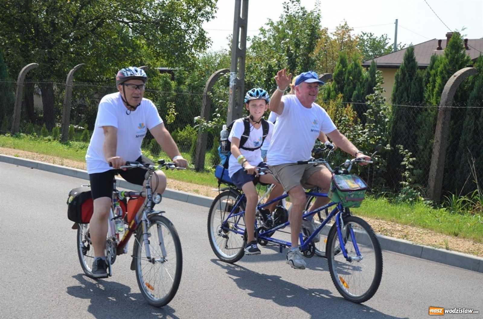Zdjęcie w galerii na portalu naszwodzislaw.com: XXI Powiatowy Rajd Rowerowy na zakończenie wakacji [FOTO] wiadomości z regionu