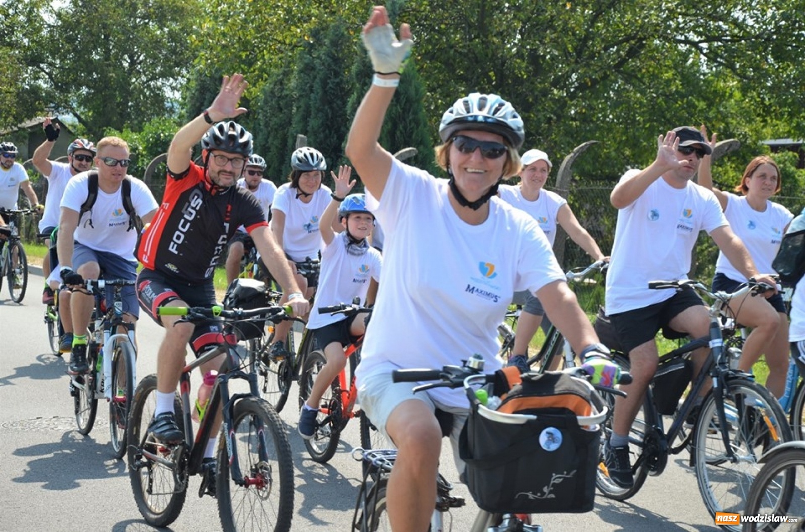 Zdjęcie w galerii na portalu naszwodzislaw.com: XXI Powiatowy Rajd Rowerowy na zakończenie wakacji [FOTO] wiadomości z regionu