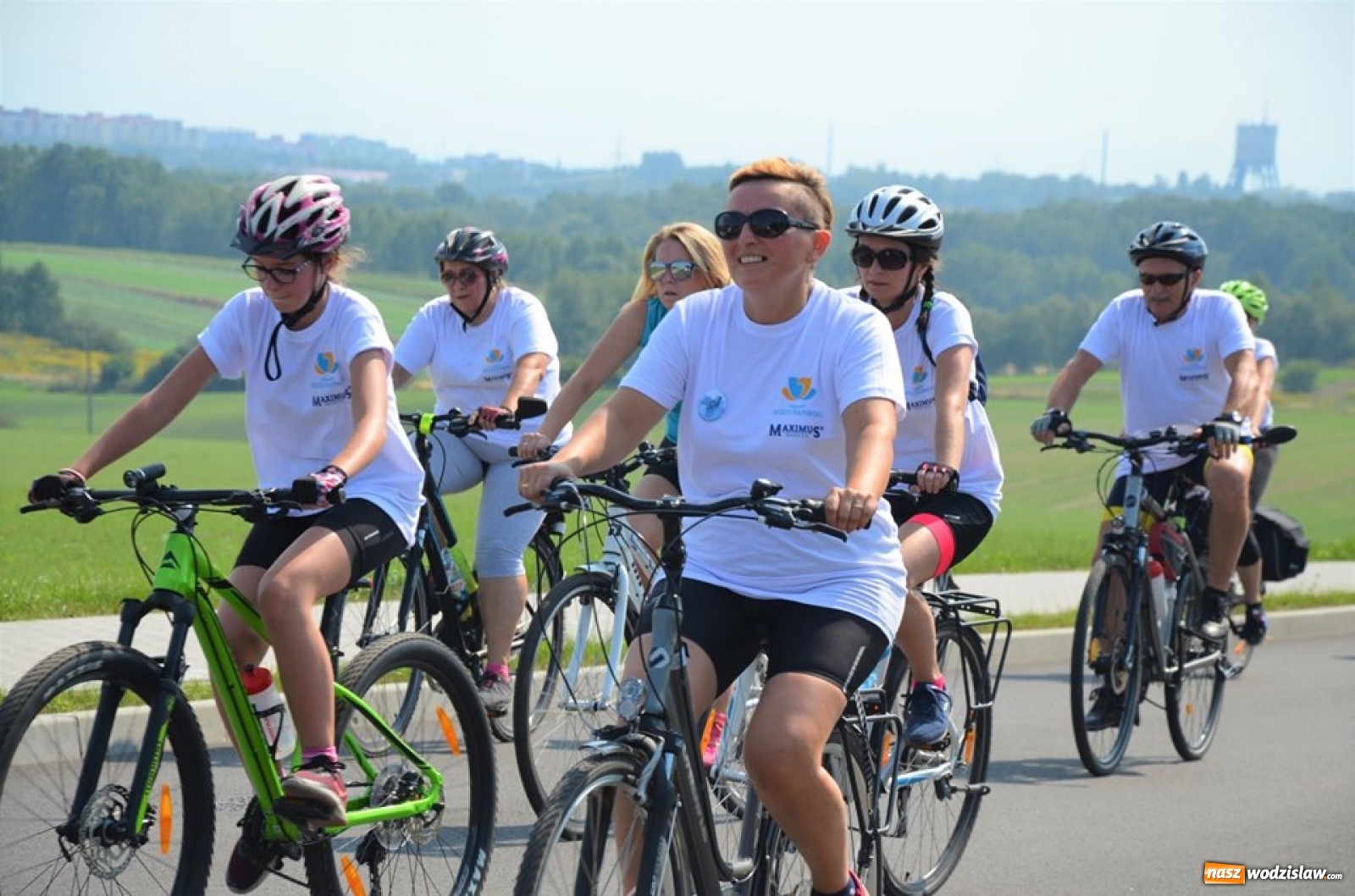 Zdjęcie w galerii na portalu naszwodzislaw.com: XXI Powiatowy Rajd Rowerowy na zakończenie wakacji [FOTO] wiadomości z regionu