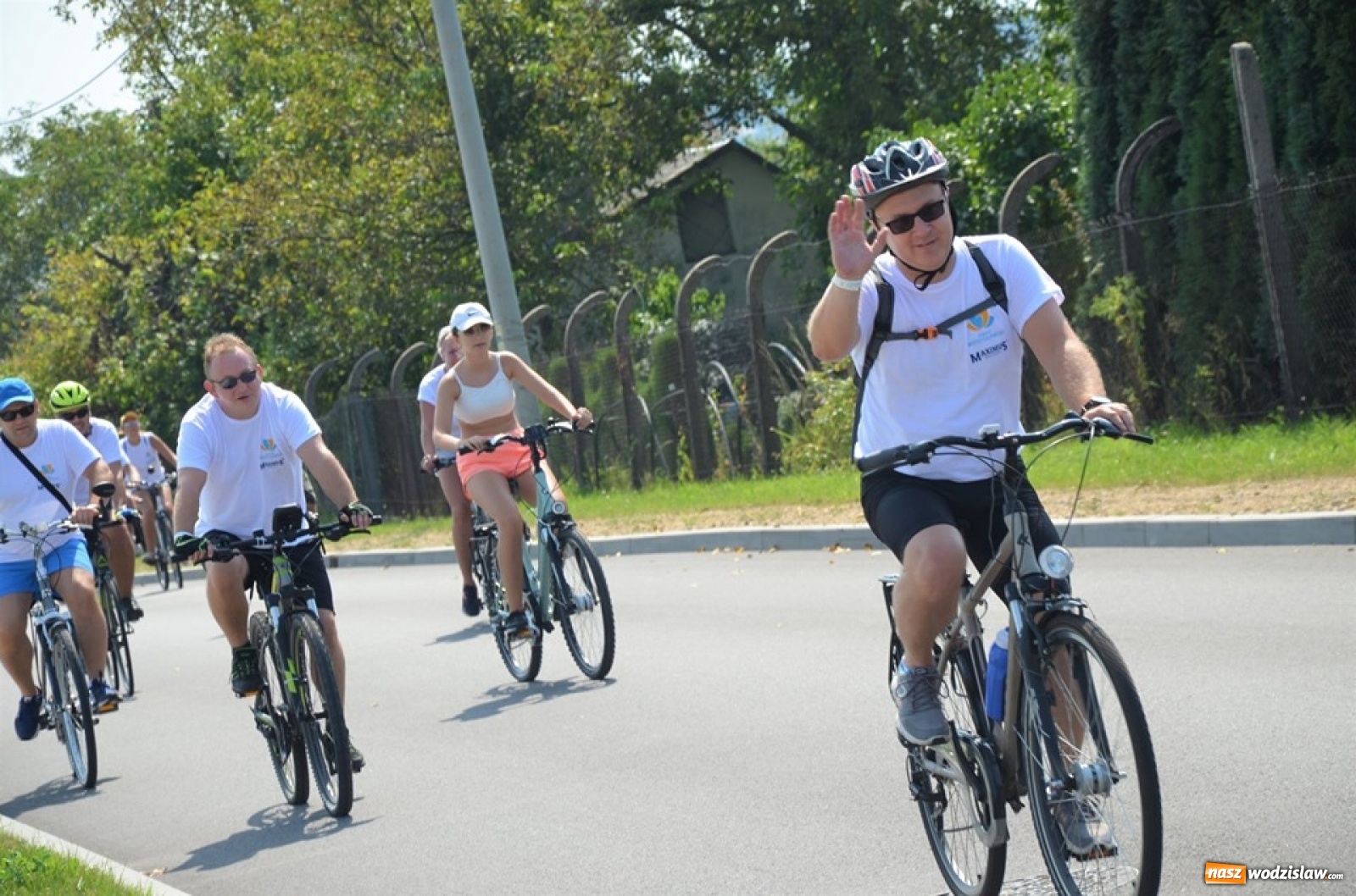 Zdjęcie w galerii na portalu naszwodzislaw.com: XXI Powiatowy Rajd Rowerowy na zakończenie wakacji [FOTO] wiadomości z regionu