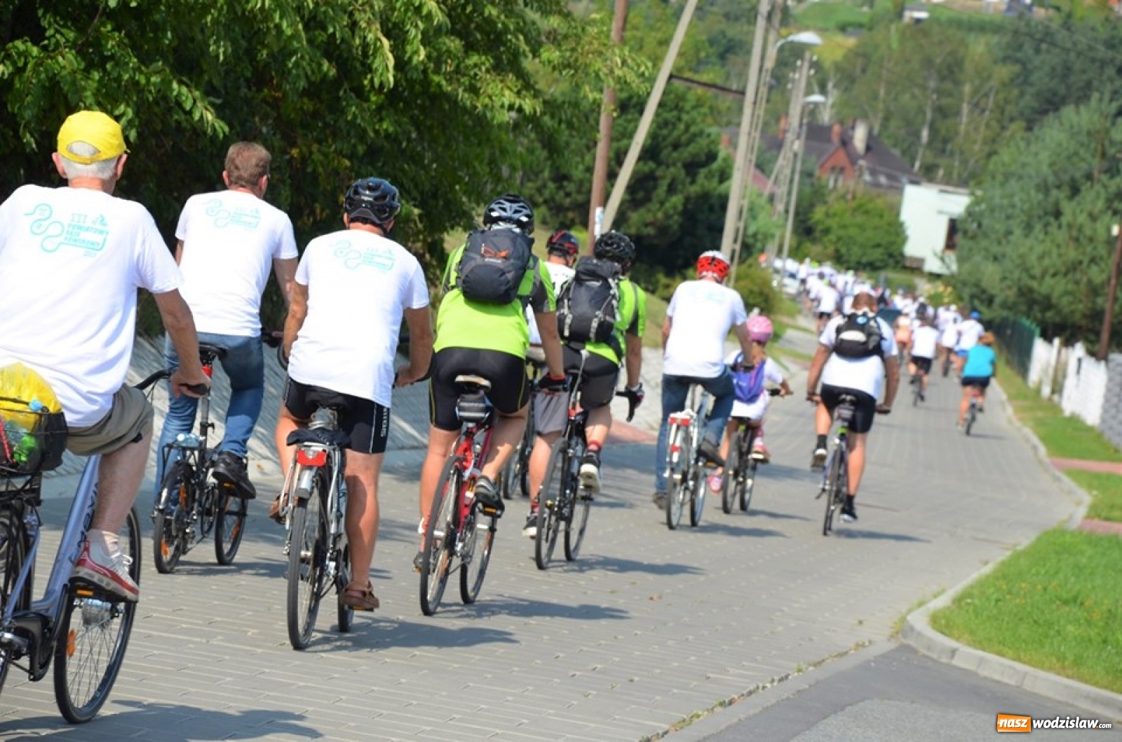 Zdjęcie w galerii na portalu naszwodzislaw.com: XXI Powiatowy Rajd Rowerowy na zakończenie wakacji [FOTO] wiadomości z regionu