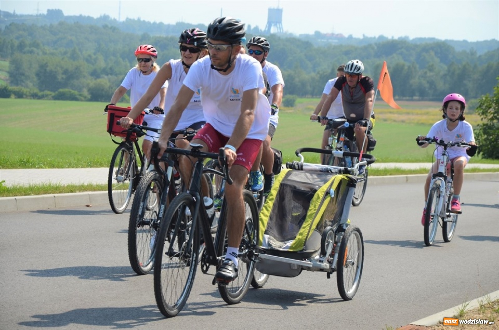 Zdjęcie w galerii na portalu naszwodzislaw.com: XXI Powiatowy Rajd Rowerowy na zakończenie wakacji [FOTO] wiadomości z regionu