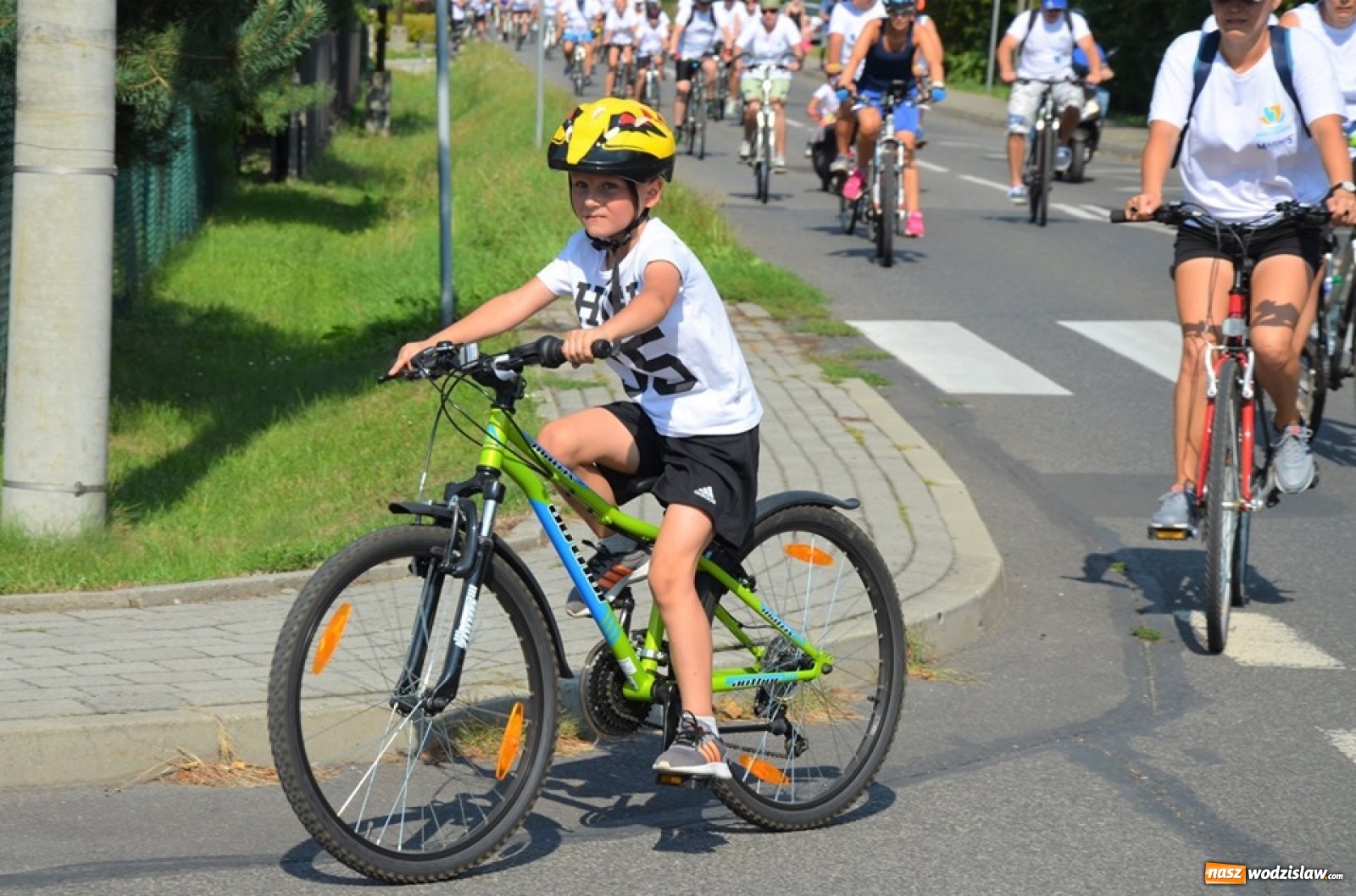 Zdjęcie w galerii na portalu naszwodzislaw.com: XXI Powiatowy Rajd Rowerowy na zakończenie wakacji [FOTO] wiadomości z regionu