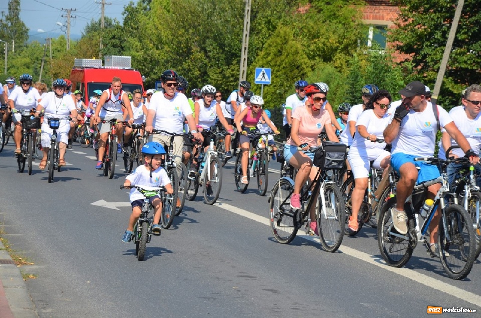 Zdjęcie w galerii na portalu naszwodzislaw.com: XXI Powiatowy Rajd Rowerowy na zakończenie wakacji [FOTO] wiadomości z regionu