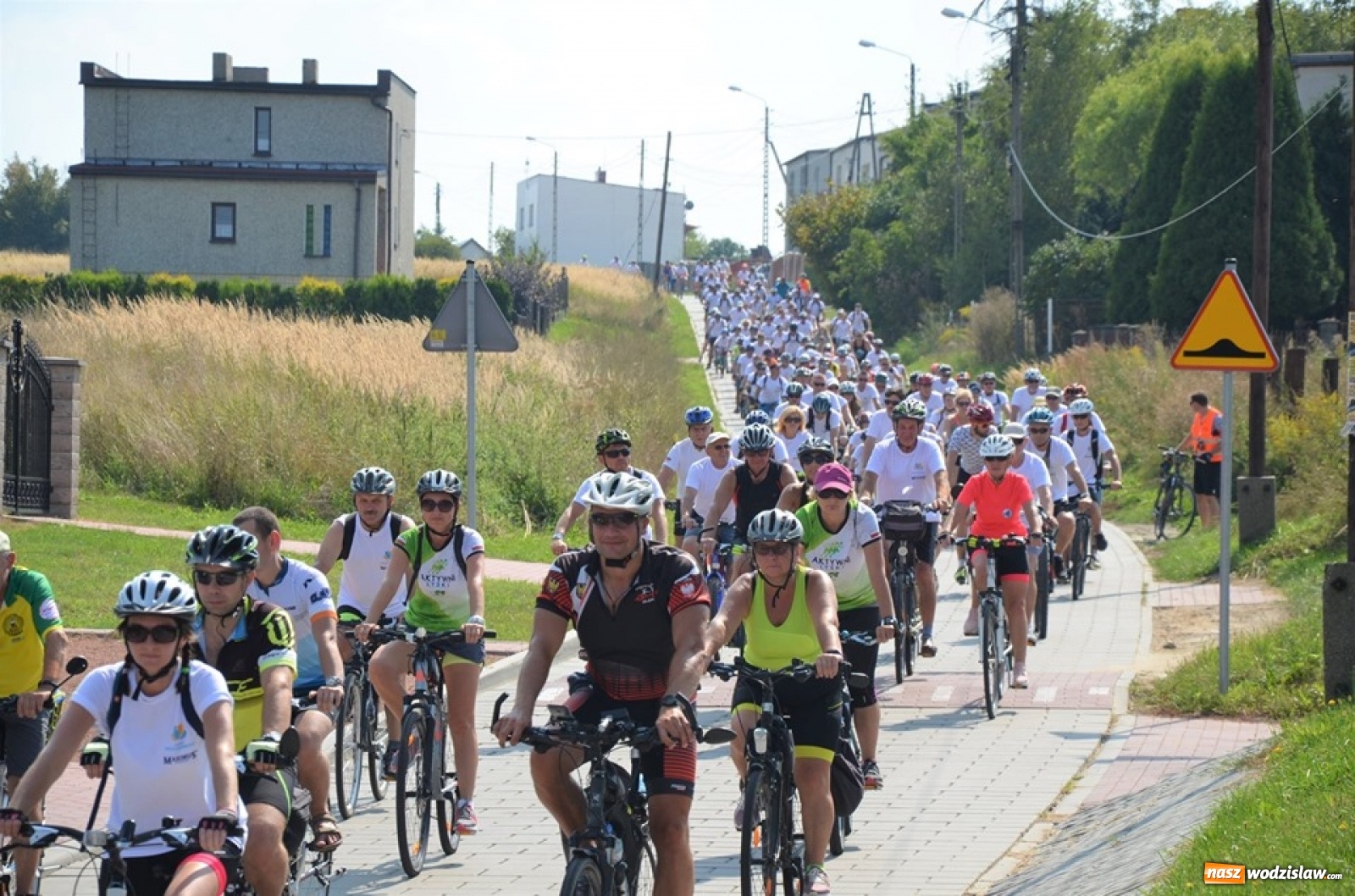 Zdjęcie w galerii na portalu naszwodzislaw.com: XXI Powiatowy Rajd Rowerowy na zakończenie wakacji [FOTO] wiadomości z regionu