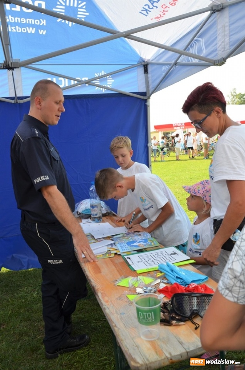 Zdjęcie w galerii na portalu naszwodzislaw.com: XXI Powiatowy Rajd Rowerowy na zakończenie wakacji [FOTO] wiadomości z regionu
