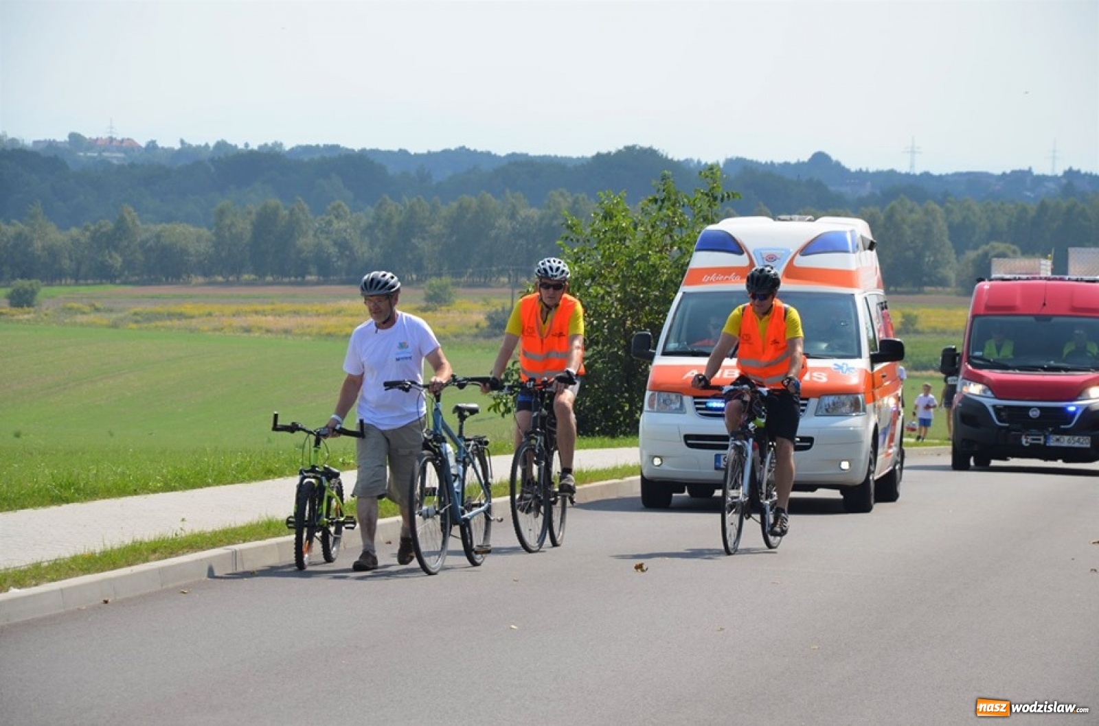 Zdjęcie w galerii na portalu naszwodzislaw.com: XXI Powiatowy Rajd Rowerowy na zakończenie wakacji [FOTO] wiadomości z regionu