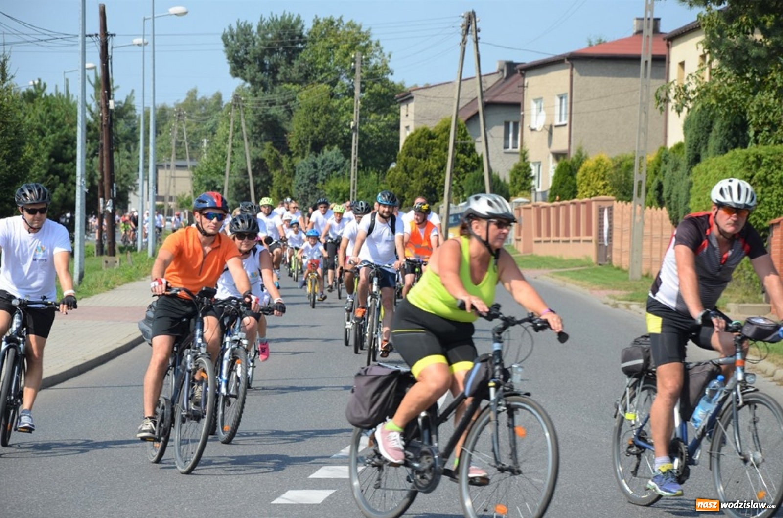 Zdjęcie w galerii na portalu naszwodzislaw.com: XXI Powiatowy Rajd Rowerowy na zakończenie wakacji [FOTO] wiadomości z regionu