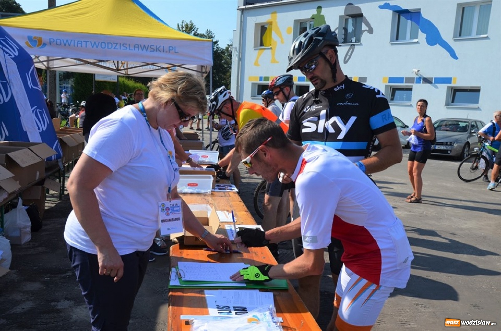 Zdjęcie w galerii na portalu naszwodzislaw.com: XXI Powiatowy Rajd Rowerowy na zakończenie wakacji [FOTO] wiadomości z regionu