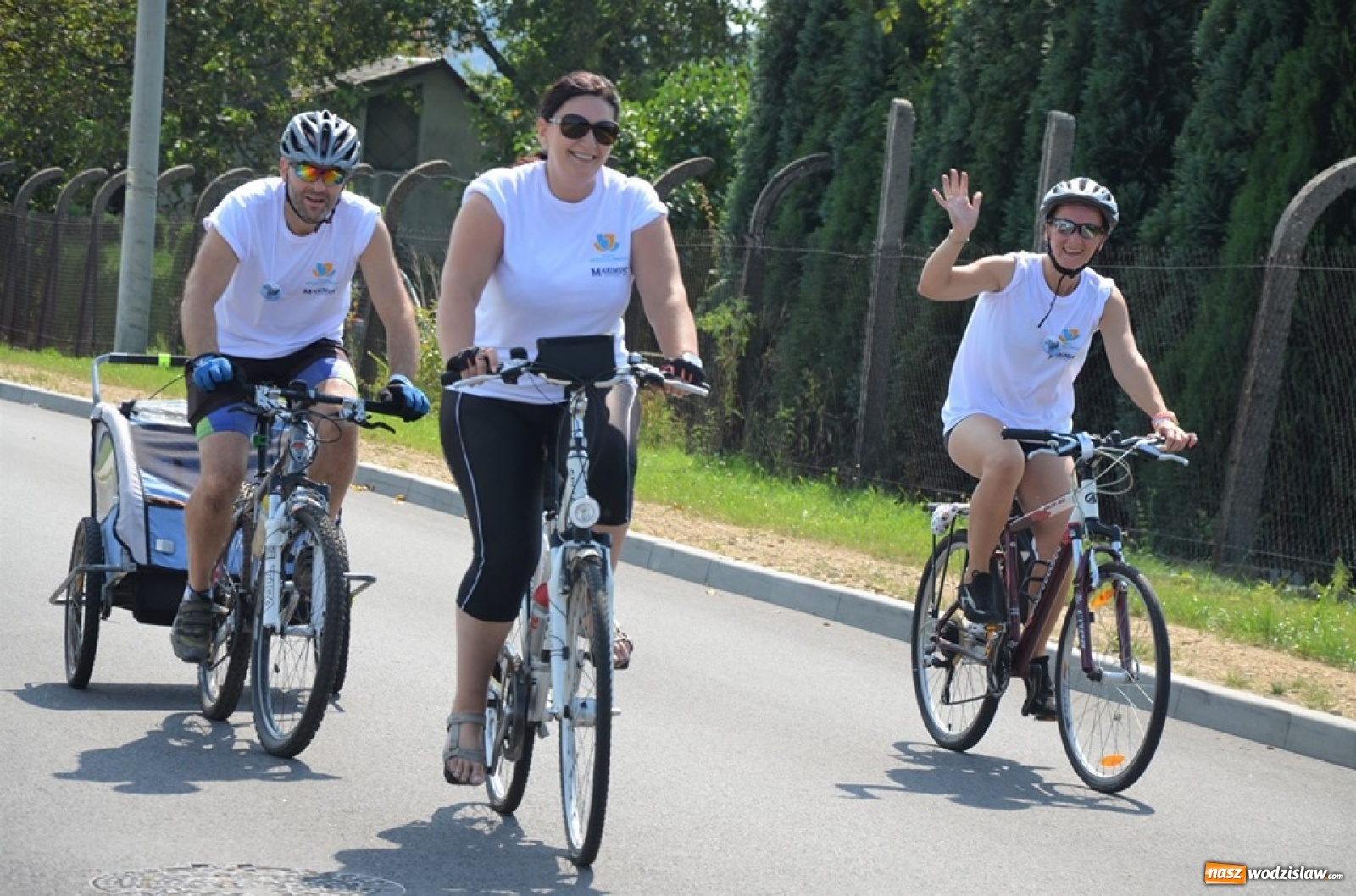 Zdjęcie w galerii na portalu naszwodzislaw.com: XXI Powiatowy Rajd Rowerowy na zakończenie wakacji [FOTO] wiadomości z regionu