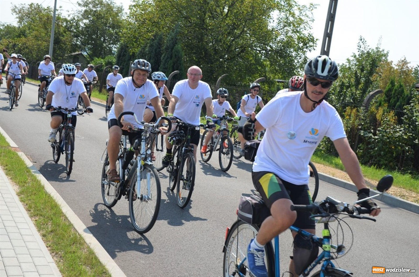 Zdjęcie w galerii na portalu naszwodzislaw.com: XXI Powiatowy Rajd Rowerowy na zakończenie wakacji [FOTO] wiadomości z regionu