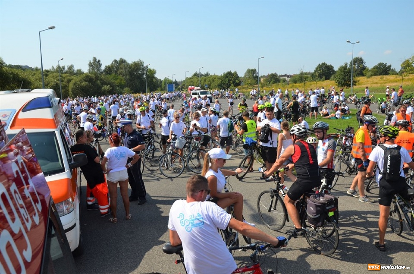 Zdjęcie w galerii na portalu naszwodzislaw.com: XXI Powiatowy Rajd Rowerowy na zakończenie wakacji [FOTO] wiadomości z regionu