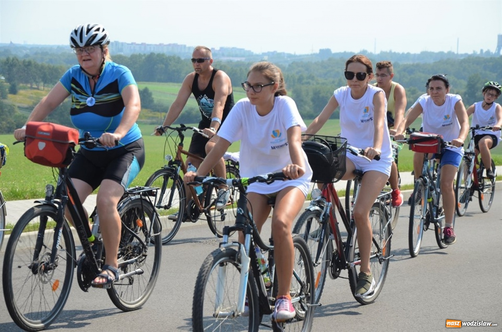 Zdjęcie w galerii na portalu naszwodzislaw.com: XXI Powiatowy Rajd Rowerowy na zakończenie wakacji [FOTO] wiadomości z regionu