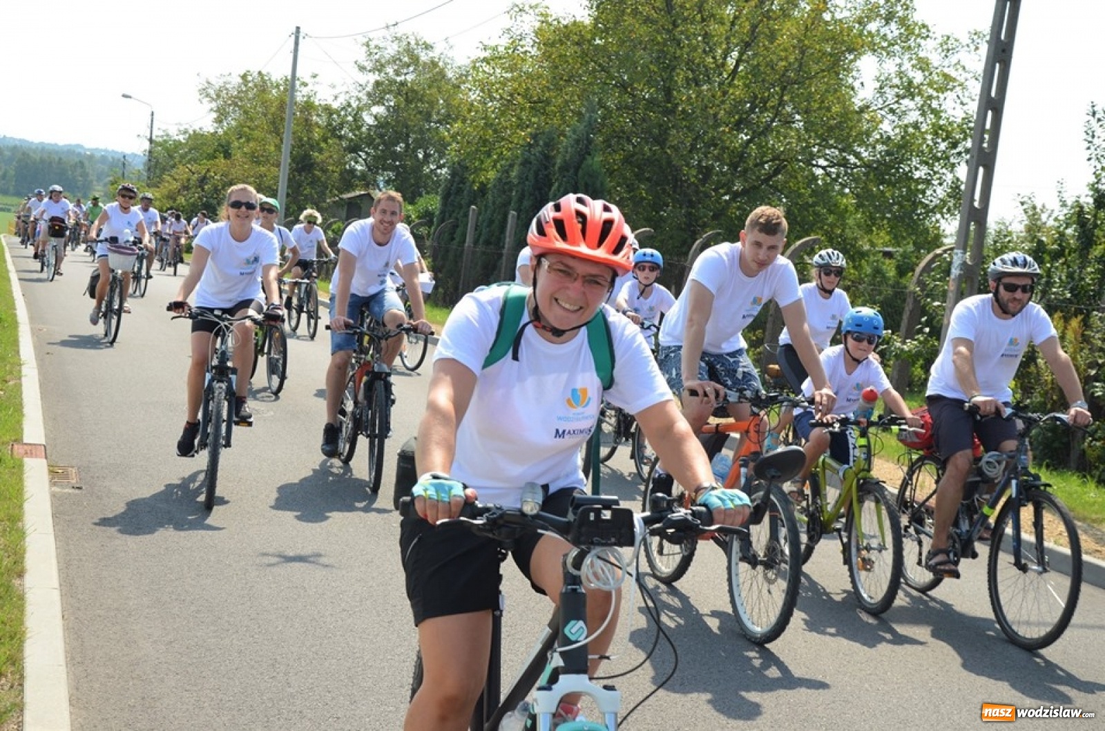 Zdjęcie w galerii na portalu naszwodzislaw.com: XXI Powiatowy Rajd Rowerowy na zakończenie wakacji [FOTO] wiadomości z regionu