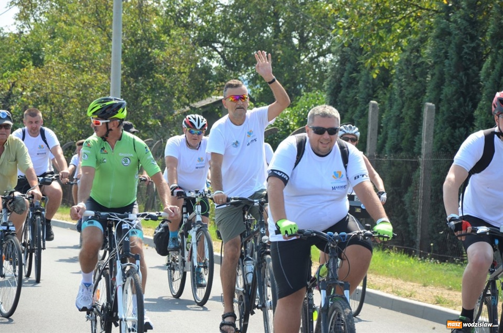 Zdjęcie w galerii na portalu naszwodzislaw.com: XXI Powiatowy Rajd Rowerowy na zakończenie wakacji [FOTO] wiadomości z regionu