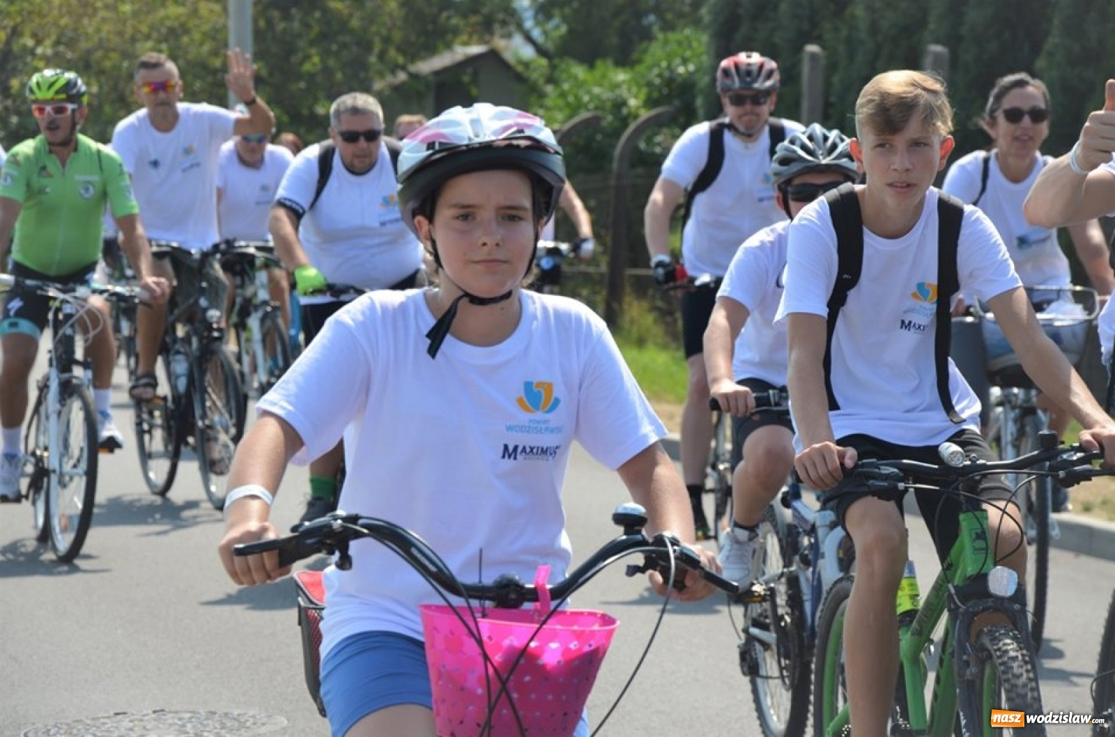 Zdjęcie w galerii na portalu naszwodzislaw.com: XXI Powiatowy Rajd Rowerowy na zakończenie wakacji [FOTO] wiadomości z regionu