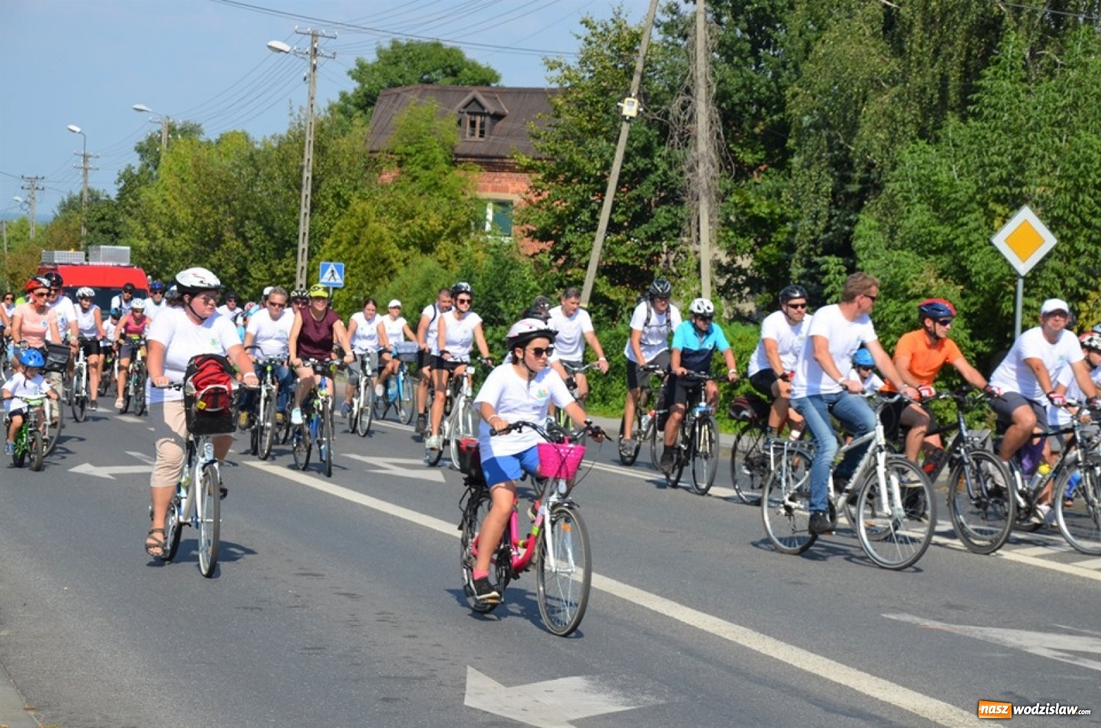 Zdjęcie w galerii na portalu naszwodzislaw.com: XXI Powiatowy Rajd Rowerowy na zakończenie wakacji [FOTO] wiadomości z regionu