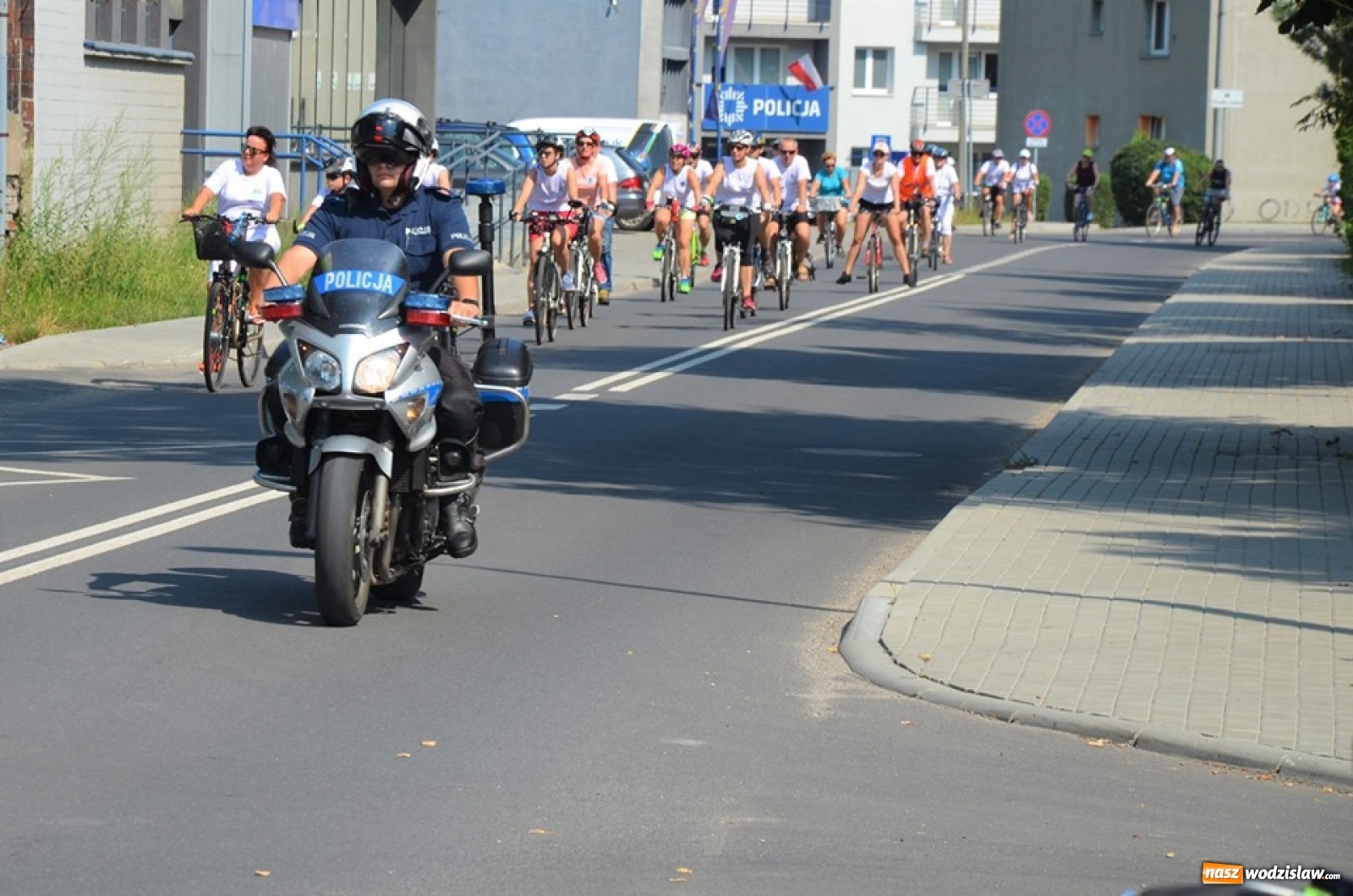 Zdjęcie w galerii na portalu naszwodzislaw.com: XXI Powiatowy Rajd Rowerowy na zakończenie wakacji [FOTO] wiadomości z regionu