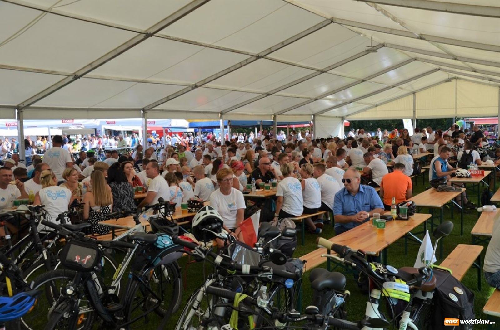Zdjęcie w galerii na portalu naszwodzislaw.com: XXI Powiatowy Rajd Rowerowy na zakończenie wakacji [FOTO] wiadomości z regionu