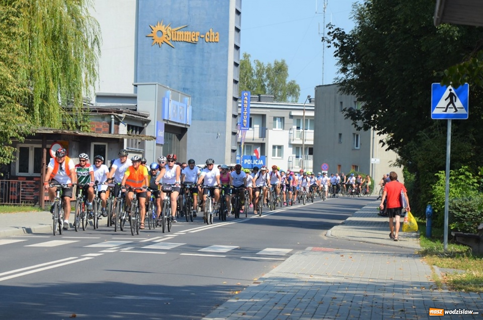 Zdjęcie w galerii na portalu naszwodzislaw.com: XXI Powiatowy Rajd Rowerowy na zakończenie wakacji [FOTO] wiadomości z regionu