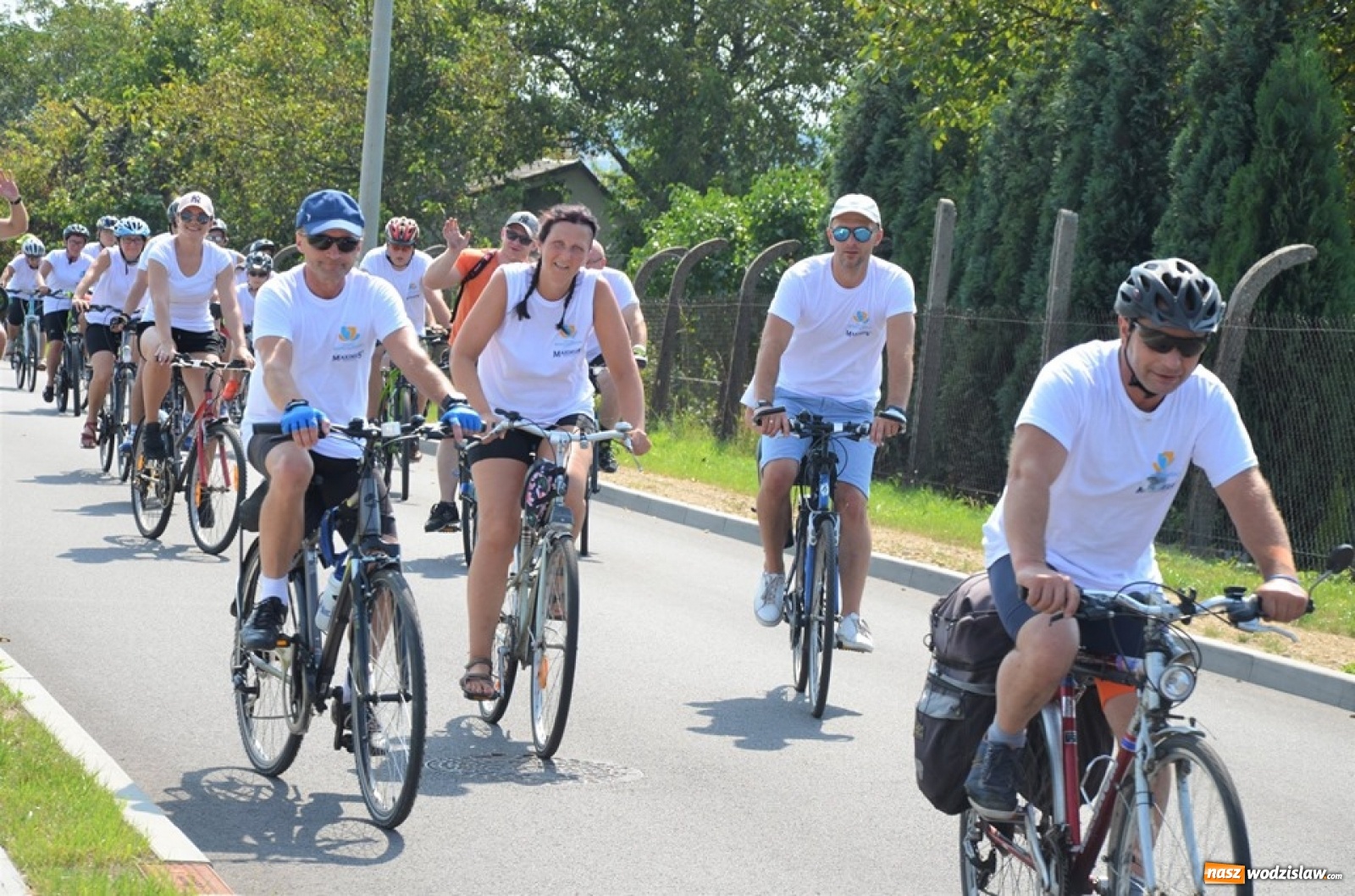 Zdjęcie w galerii na portalu naszwodzislaw.com: XXI Powiatowy Rajd Rowerowy na zakończenie wakacji [FOTO] wiadomości z regionu