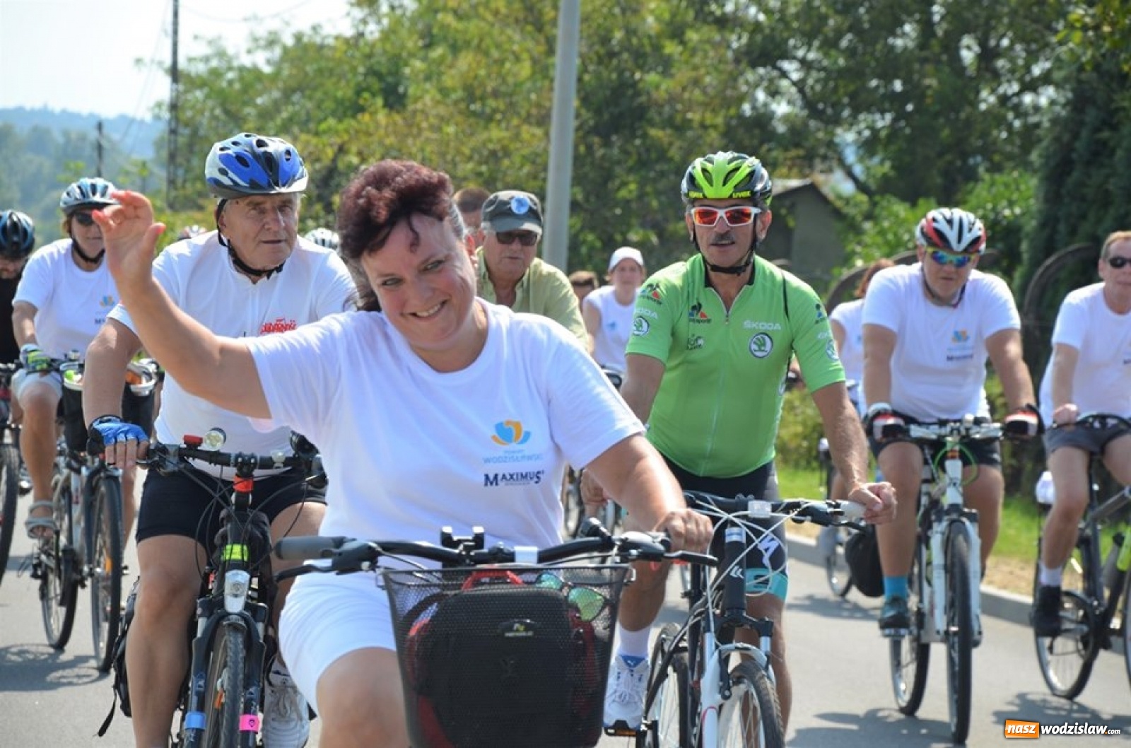 Zdjęcie w galerii na portalu naszwodzislaw.com: XXI Powiatowy Rajd Rowerowy na zakończenie wakacji [FOTO] wiadomości z regionu