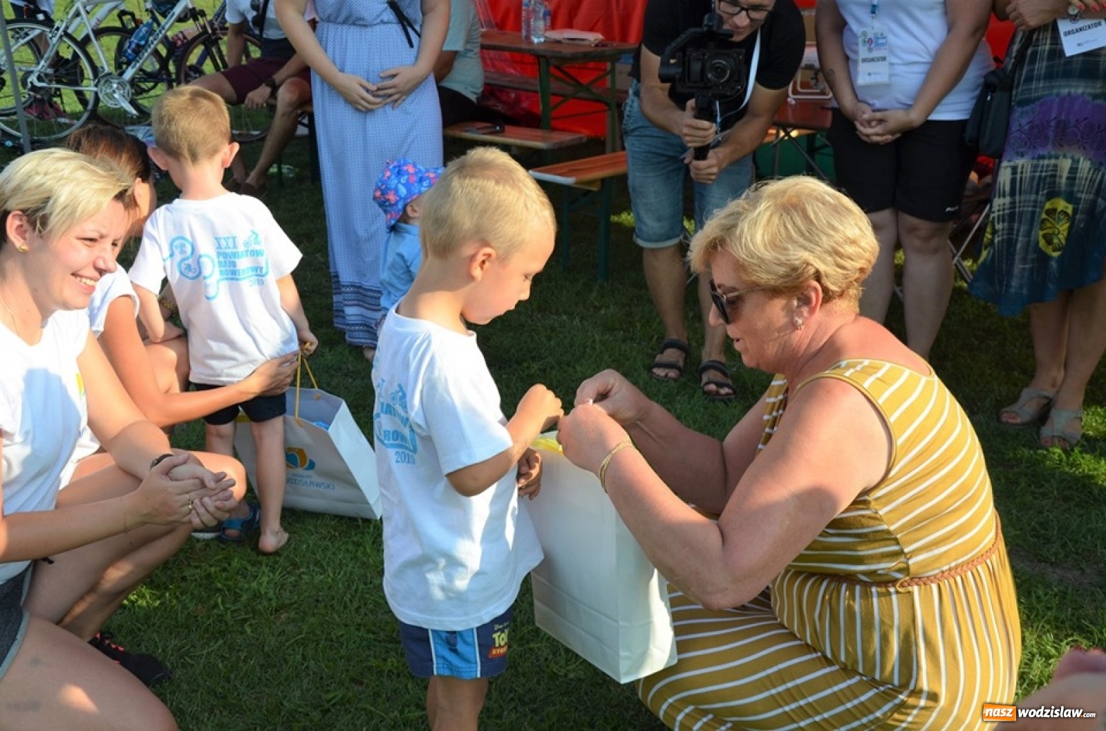 Zdjęcie w galerii na portalu naszwodzislaw.com: XXI Powiatowy Rajd Rowerowy na zakończenie wakacji [FOTO] wiadomości z regionu