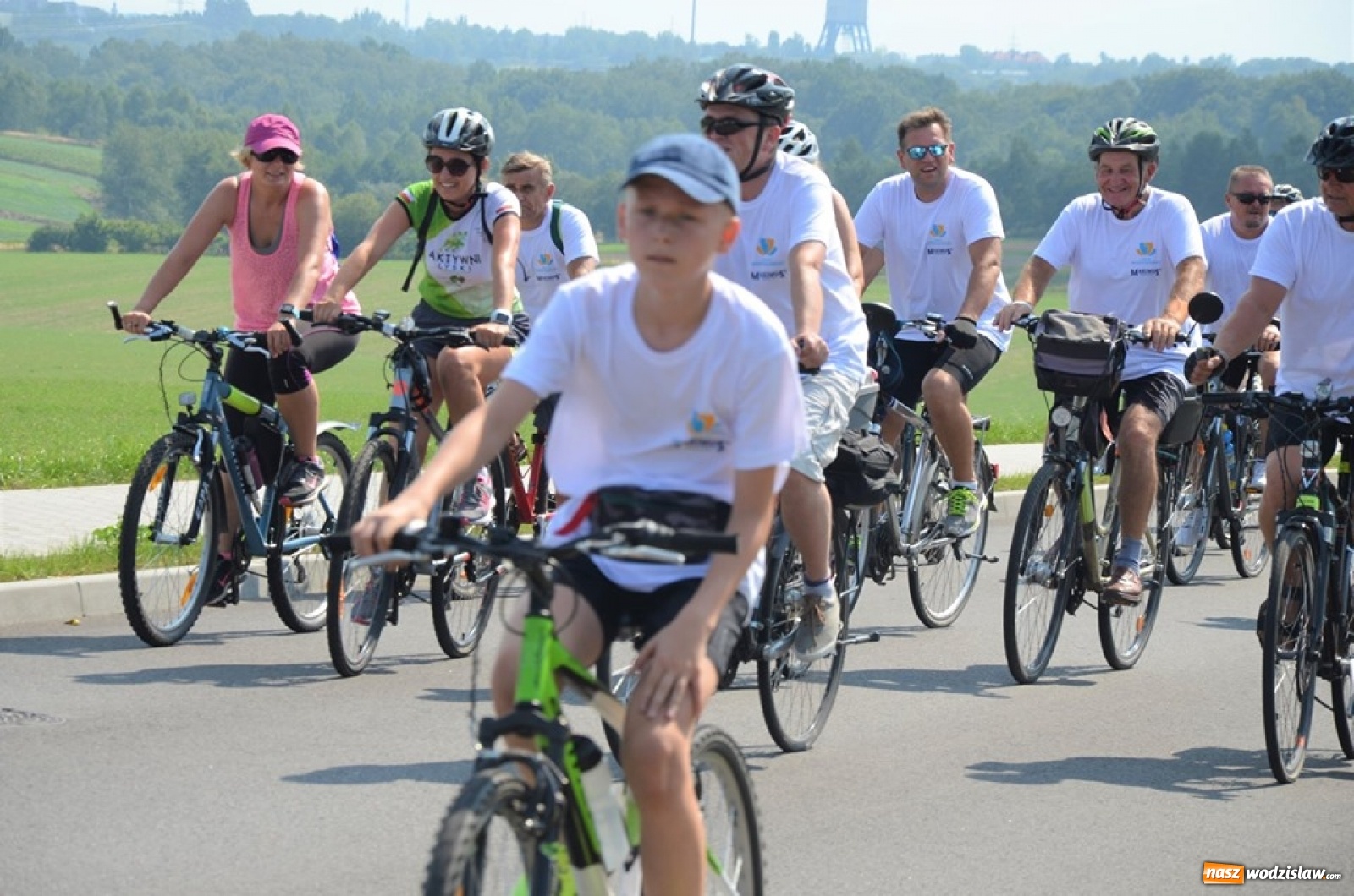 Zdjęcie w galerii na portalu naszwodzislaw.com: XXI Powiatowy Rajd Rowerowy na zakończenie wakacji [FOTO] wiadomości z regionu