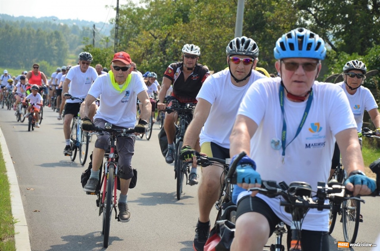 Zdjęcie w galerii na portalu naszwodzislaw.com: XXI Powiatowy Rajd Rowerowy na zakończenie wakacji [FOTO] wiadomości z regionu