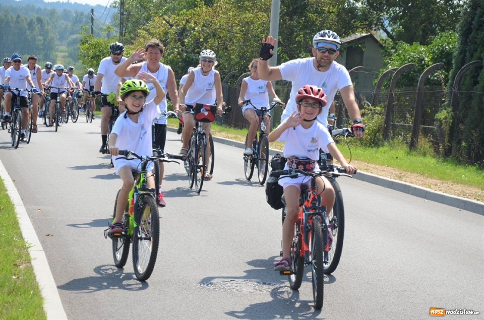 Zdjęcie w galerii na portalu naszwodzislaw.com: XXI Powiatowy Rajd Rowerowy na zakończenie wakacji [FOTO] wiadomości z regionu