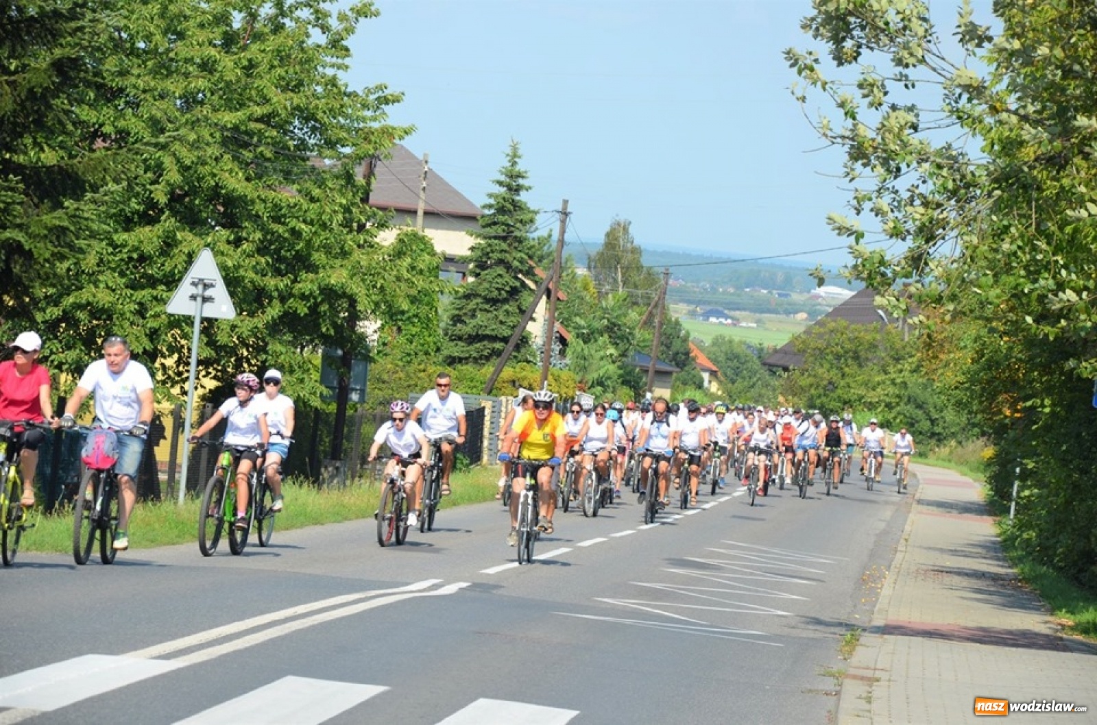 Zdjęcie w galerii na portalu naszwodzislaw.com: XXI Powiatowy Rajd Rowerowy na zakończenie wakacji [FOTO] wiadomości z regionu