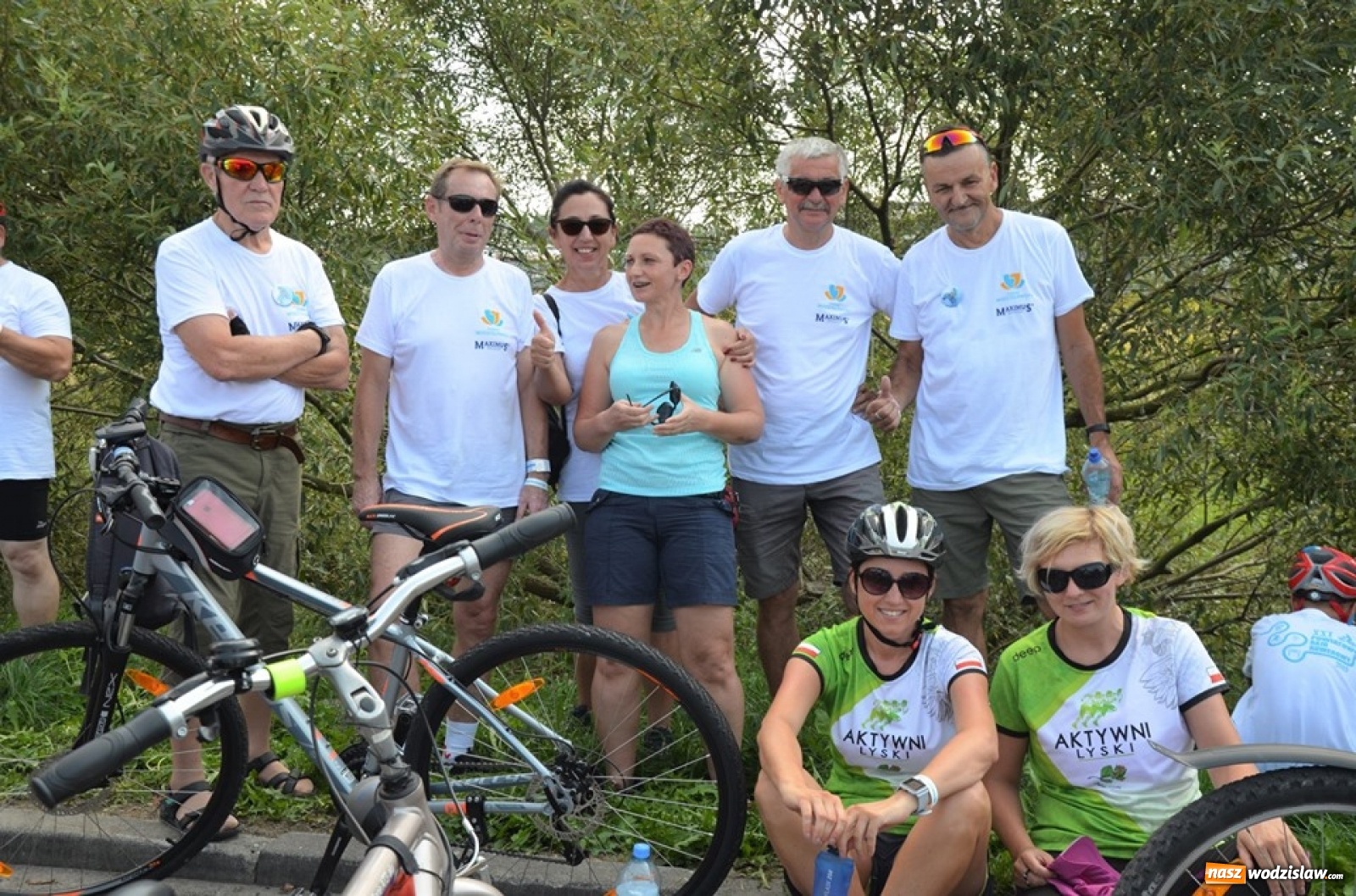 Zdjęcie w galerii na portalu naszwodzislaw.com: XXI Powiatowy Rajd Rowerowy na zakończenie wakacji [FOTO] wiadomości z regionu