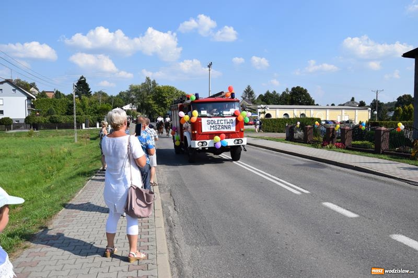 Zdjęcie w galerii na portalu naszwodzislaw.com: Dożynki Gminne Mszana 2019 za nami [FOTO] wiadomości z regionu
