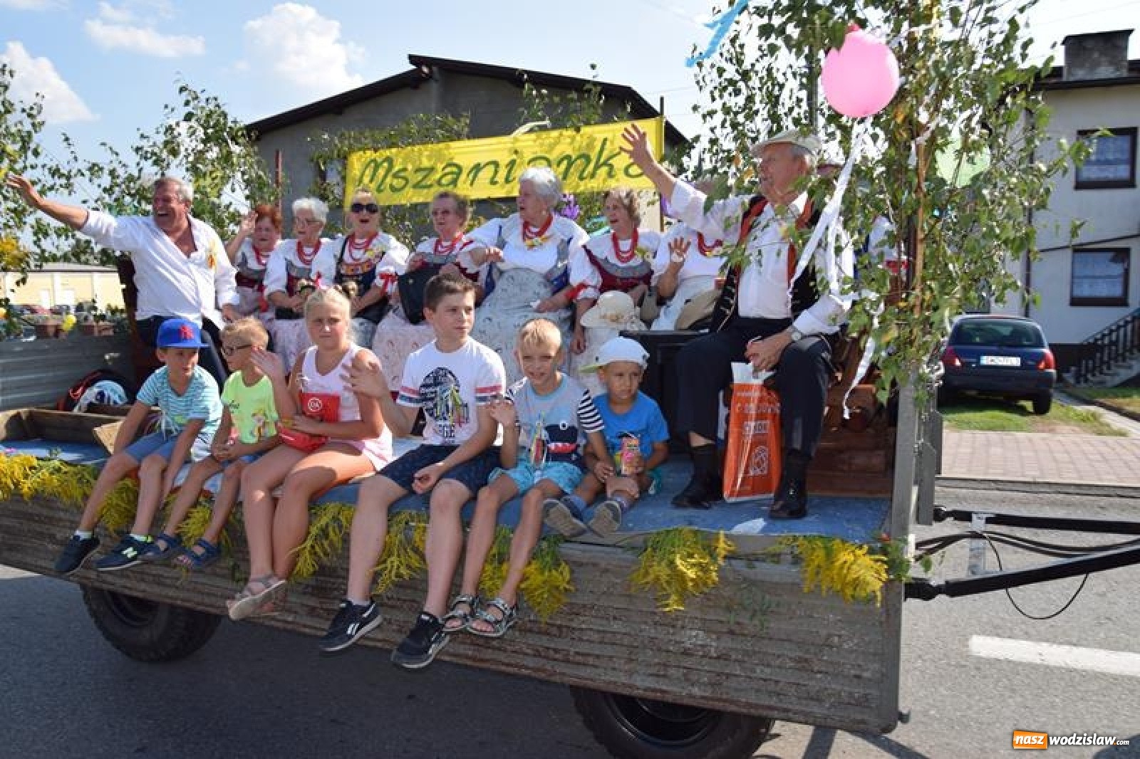 Zdjęcie w galerii na portalu naszwodzislaw.com: Dożynki Gminne Mszana 2019 za nami [FOTO] wiadomości z regionu